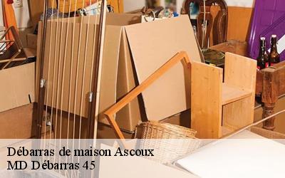 Débarras de maison  ascoux-45300 MD Débarras 45