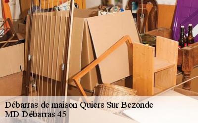 Débarras de maison  quiers-sur-bezonde-45270 MD Débarras 45