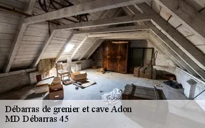 Débarras de grenier et cave  adon-45230 MD Débarras 45