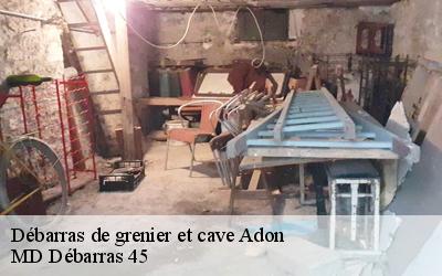 Débarras de grenier et cave  adon-45230 MD Débarras 45