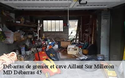 Débarras de grenier et cave  aillant-sur-milleron-45230 MD Débarras 45