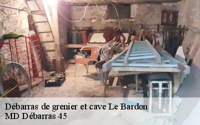 Débarras de grenier et cave  le-bardon-45130 MD Débarras 45