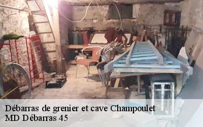 Débarras de grenier et cave  champoulet-45420 MD Débarras 45