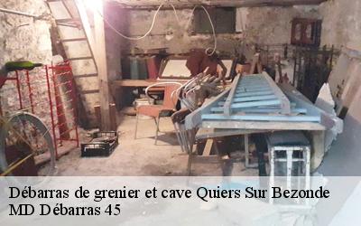 Débarras de grenier et cave  quiers-sur-bezonde-45270 MD Débarras 45