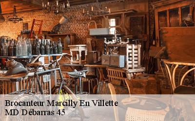 Brocanteur  marcilly-en-villette-45240 MD Débarras 45