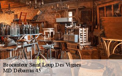 Brocanteur  saint-loup-des-vignes-45340 MD Débarras 45
