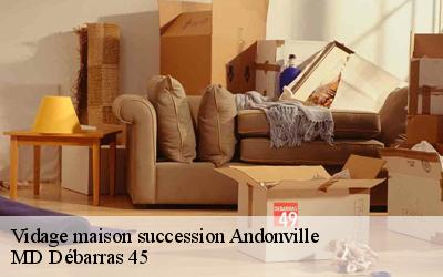 Vidage maison succession  andonville-45480 MD Débarras 45