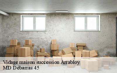 Vidage maison succession  arrabloy-45500 MD Débarras 45