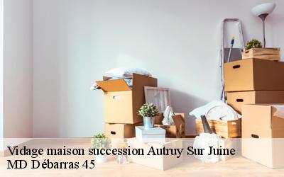 Vidage maison succession  autruy-sur-juine-45480 MD Débarras 45