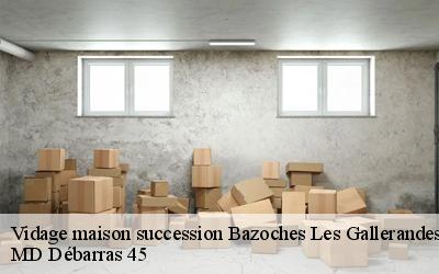 Vidage maison succession  bazoches-les-gallerandes-45480 MD Débarras 45