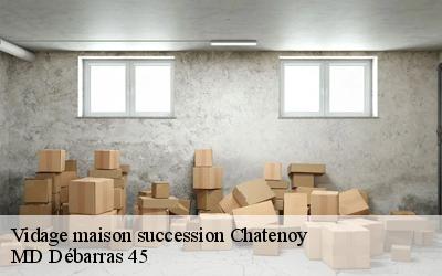 Vidage maison succession  chatenoy-45260 MD Débarras 45