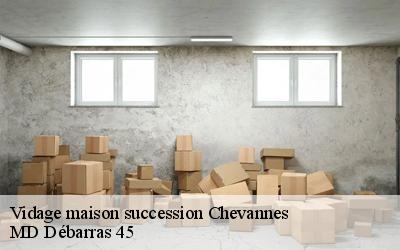 Vidage maison succession  chevannes-45210 MD Débarras 45