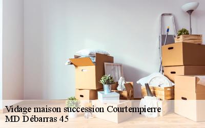 Vidage maison succession  courtempierre-45490 MD Débarras 45