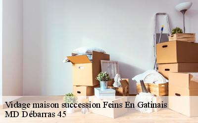 Vidage maison succession  feins-en-gatinais-45230 MD Débarras 45