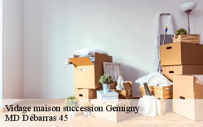 Vidage maison succession  gemigny-45310 MD Débarras 45