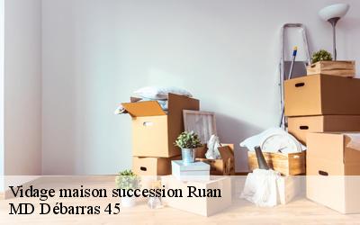 Vidage maison succession  ruan-45410 MD Débarras 45