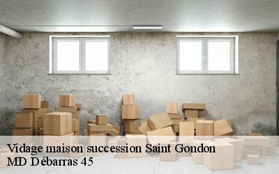 Vidage maison succession  saint-gondon-45500 MD Débarras 45
