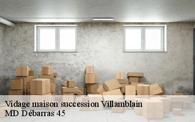 Vidage maison succession  villamblain-45310 MD Débarras 45