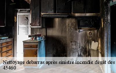 Nettoyage debarras après sinistre incendie dégât des eaux   bonnee-45460 MD Débarras 45